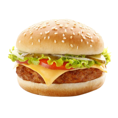 Vegetable Cheese Burger